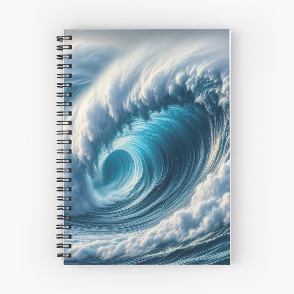 Item preview, A digital artwork of a stylized wave with intricate lines and patterns designed and sold by homydesign.