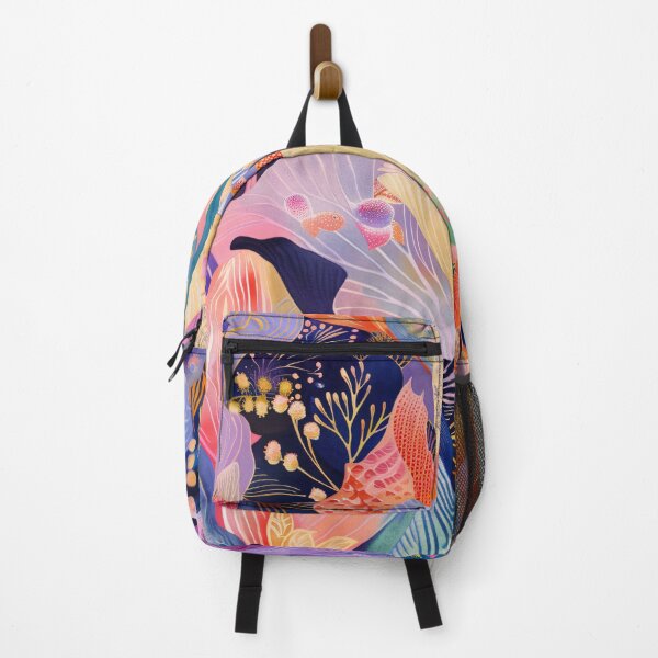 Item preview, Tropical Leaf Symphony in Rainbow Colors designed and sold by MindKunst.