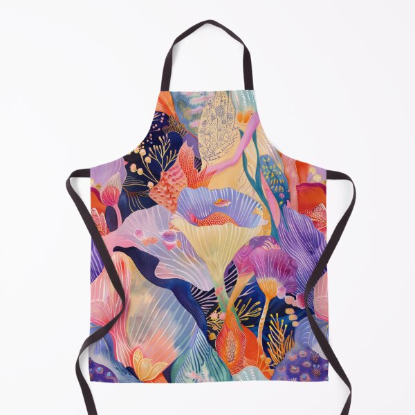 Item preview, Tropical Leaf Symphony in Rainbow Colors designed and sold by MindKunst.