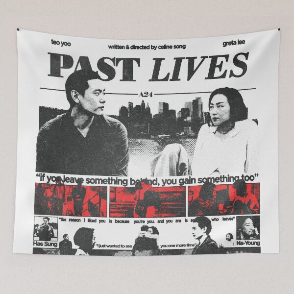 Item preview, Past Lives Movie Poster designed and sold by Waters of Eden.