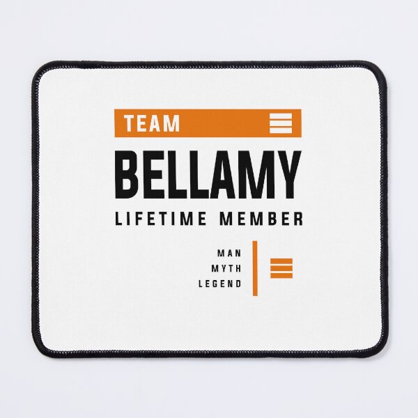 Item preview, Team Bellamy Lifetime Member Funny Name Bellamy designed and sold by cidolopez.