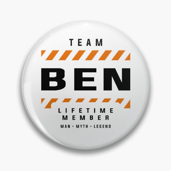 Item preview, Team Ben Lifetime Member Funny Name Ben designed and sold by cidolopez.