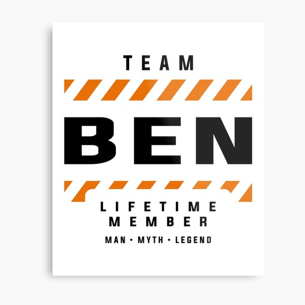 Item preview, Team Ben Lifetime Member Funny Name Ben designed and sold by cidolopez.