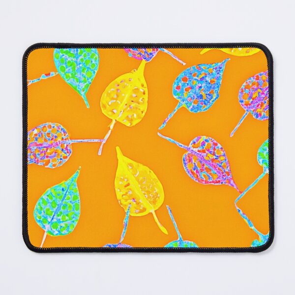 Item preview, Retro Leaf Pattern designed and sold by Health And Fitness Posts e-Store.