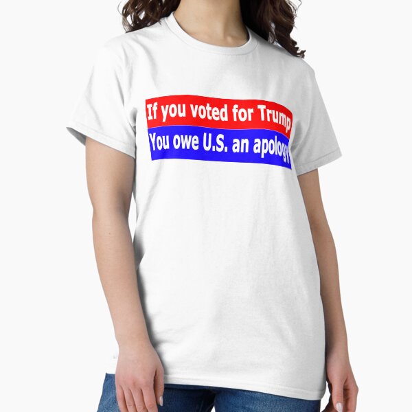 Item preview, Kopie von „Wenn Sie für Trump gestimmt haben, schulden Sie den USA eine Entschuldigung“ designed and sold by JohnnyPastrami5.