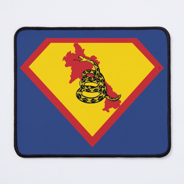 Item preview, LAOS  - Freedom Is The Superpower - Gadsden Snake Flag - Dont Tread On Me SUPERHERO design designed and sold by pelagio.