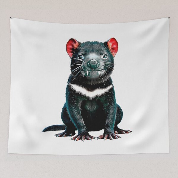 Item preview,  Tasmanian devil,  Purinina, portrait  designed and sold by ramwebroom.