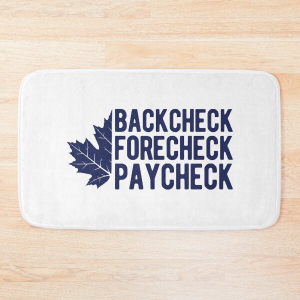 Item preview, BACKCHECK FORECHECK PAYCHECK designed and sold by Mclickster.