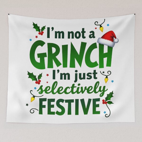 Item preview, Holiday Grinch Christmas Lights Artwork designed and sold by Casanova7000.