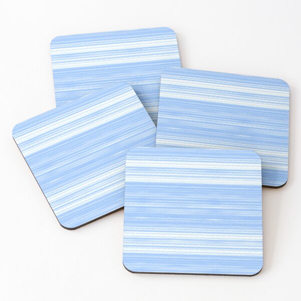 Item preview, Striped Blue and White Textured Pattern Repeat designed and sold by Sharon Schwalbe.