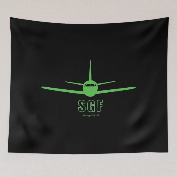 Item preview, SGF Springfield Missouri MO Airport Code designed and sold by Lartheviking.