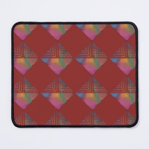 Item preview, Geometrical pattern red diamond designed and sold by ShwethaSSK.