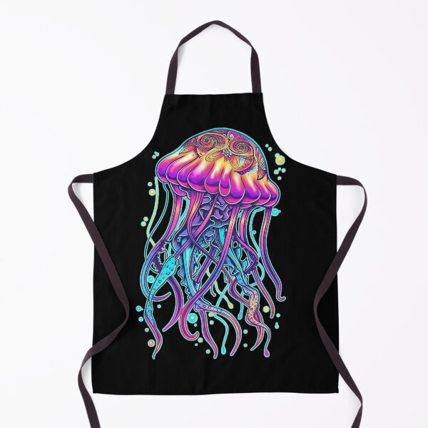 Item preview, PSYCHEDELIC JELLYFISH Vibrant Mesmerizing Artistic Futuristic Bold designed and sold by RoadTripWear.