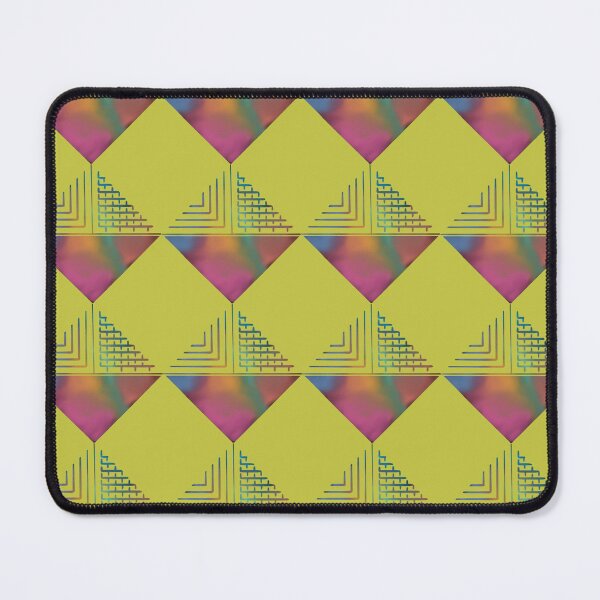 Item preview, Geometrical pattern yellow diamond designed and sold by ShwethaSSK.
