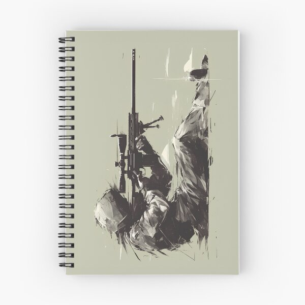 Item preview, Minimalist Sniper Silhouette Art designed and sold by Windy-market.