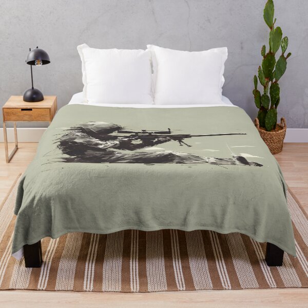Item preview, Minimalist Sniper Silhouette Art designed and sold by Windy-market.