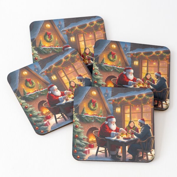 Item preview, Santa’s Coffee Break During Christmas Deliveries designed and sold by GrizzlyCollective.