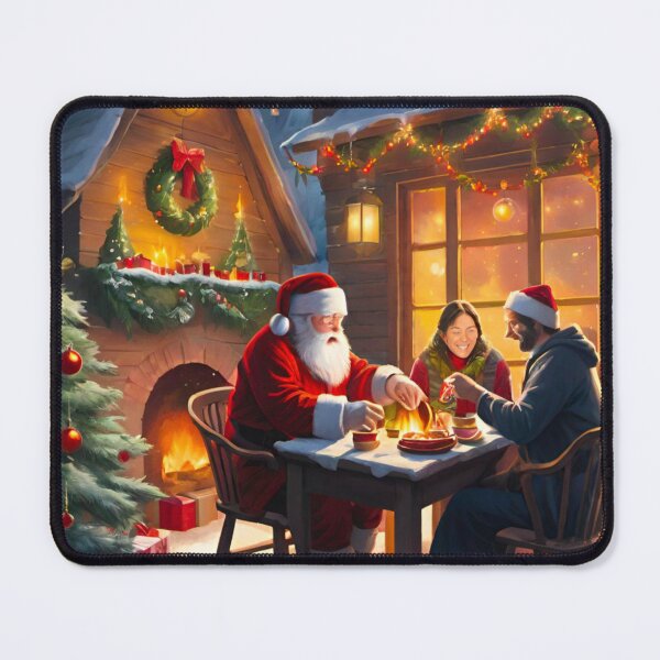 Item preview, Santa’s Coffee Break During Christmas Deliveries designed and sold by GrizzlyCollective.