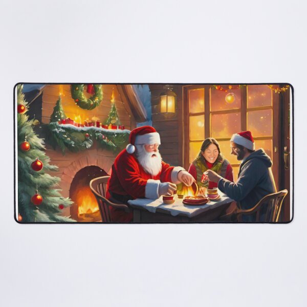 Item preview, Santa’s Coffee Break During Christmas Deliveries designed and sold by GrizzlyCollective.
