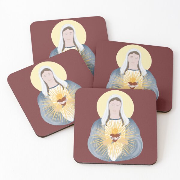 Item preview, Immaculate Heart of Mary designed and sold by YouAreMadeNew.