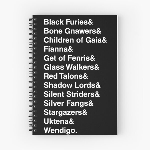 Item preview, Werewolf the Apocalypse "&" (white version) designed and sold by Goth-It-Covered.