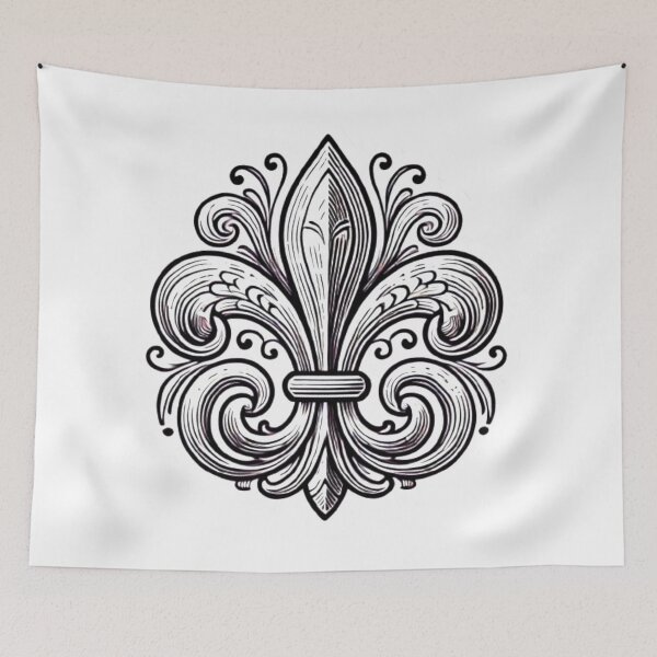 Item preview, Copy of Lily, fleur-de-lis, fleur de lis, heraldry, France symbol, Fleur de Lys, Symbolic and Artistic designed and sold by Creat-Des.