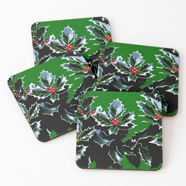 Item preview, Festive Holly Bush: A Christmas Classic designed and sold by GrizzlyCollective.