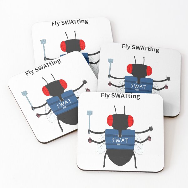 Item preview, Fly SWATting designed and sold by Sketchy Thinks.