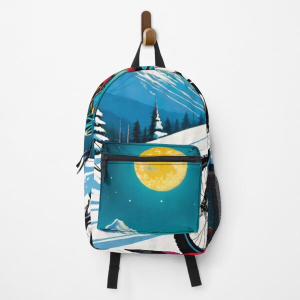 Item preview, MTB Shredding Through Thick Snow designed and sold by GrizzlyCollective.