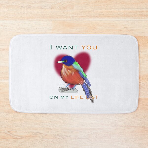 Item preview, I Want You on My Life List designed and sold by Birding for Humans.