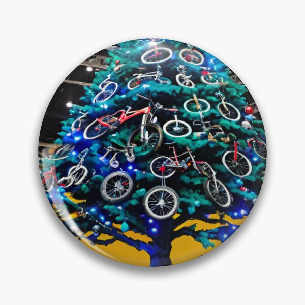 Item preview, Christmas Tree Made Out of MTB Bikes designed and sold by GrizzlyCollective.