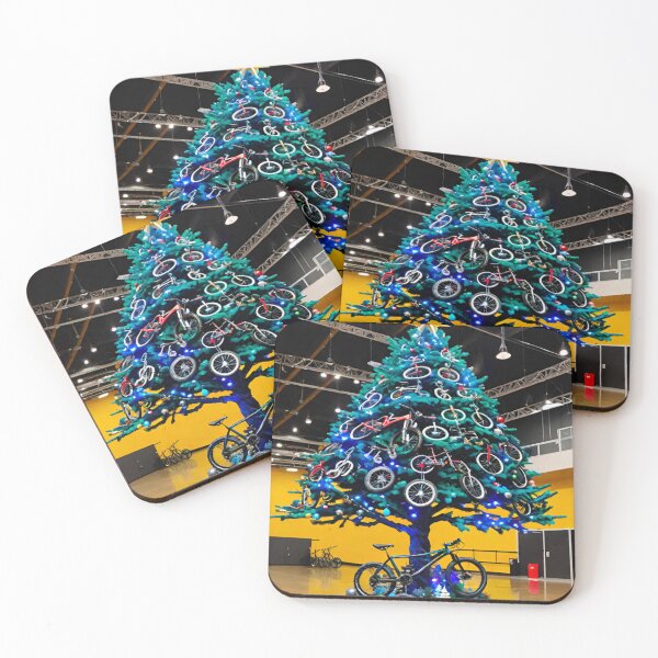 Item preview, Christmas Tree Made Out of MTB Bikes designed and sold by GrizzlyCollective.