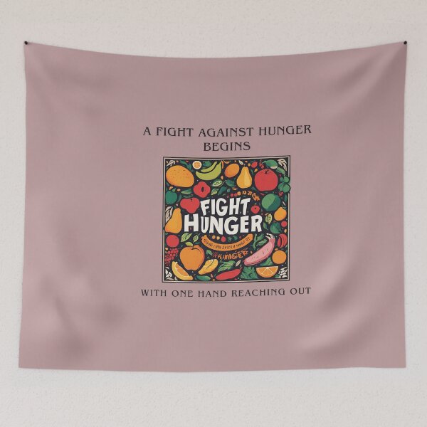 Item preview, A Fight Against Hunger custom design | Personalised T-shirt & More designed and sold by PrintPixDesigns.