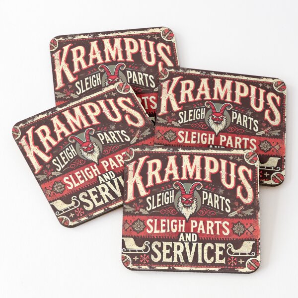 Item preview, Krampus Sleigh Parts and Service designed and sold by Spectrum-DI.