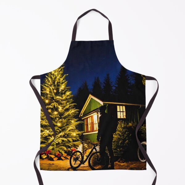 Item preview, Late Night MTB Ride by the Christmas Tree designed and sold by GrizzlyCollective.
