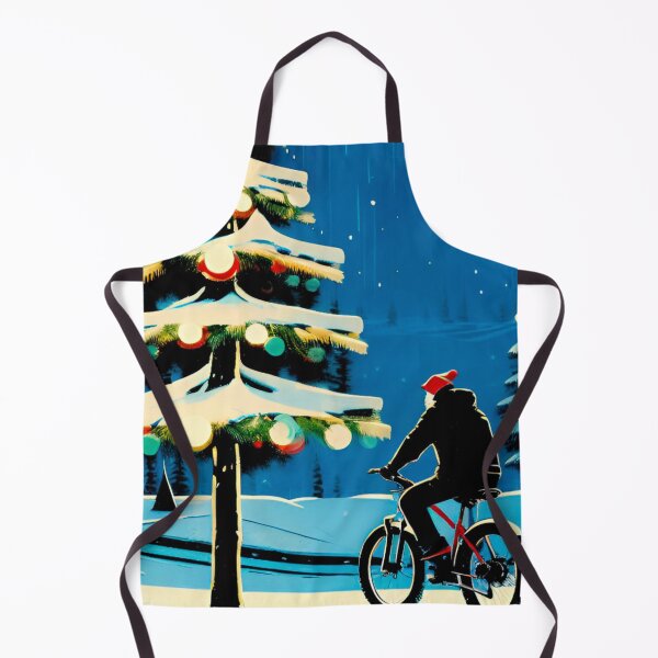 Item preview, Late Night MTB Under the Holiday Lights designed and sold by GrizzlyCollective.