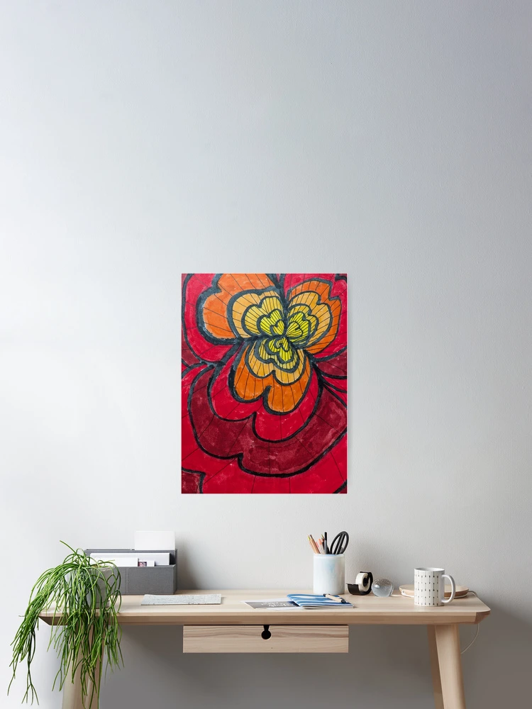 Thumbnail 2 of 3, Poster, Flower designed and sold by RAD5.