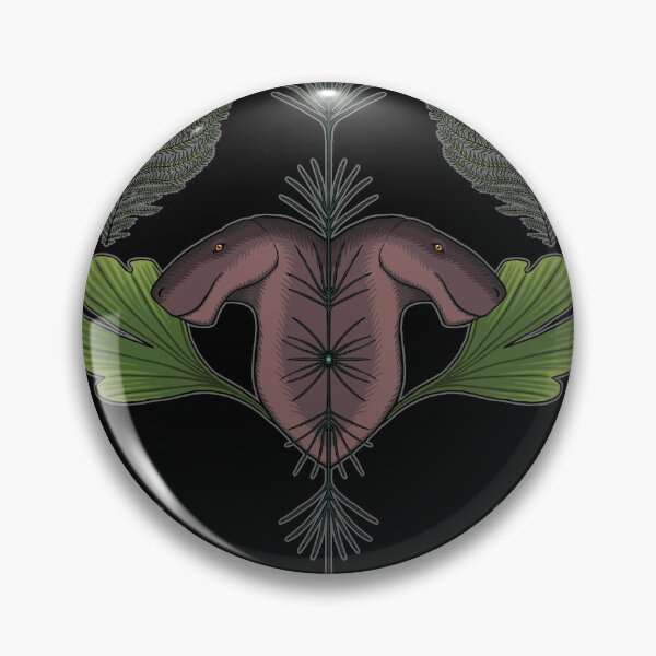 Item preview, Inostrancevia illustration black background designed and sold by synapsid.