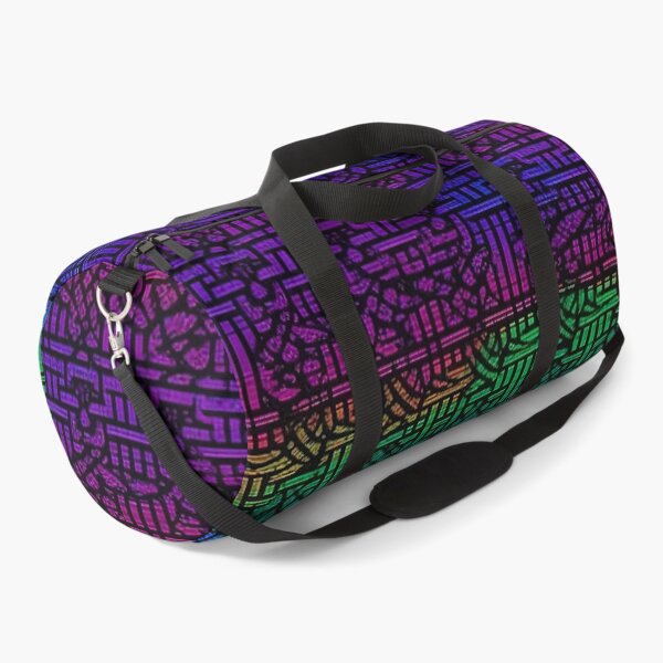 Item preview, Rainbow Geometric Lines Pattern designed and sold by bubblegoth.