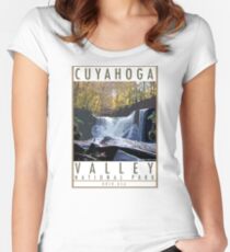 Cuyahoga Valley National Park Women's Fitted Scoop T-Shirt