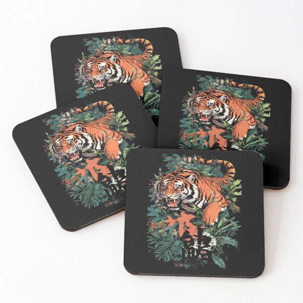 Item preview, Fierce Tiger 虎の怒り designed and sold by PrintsByFrank.