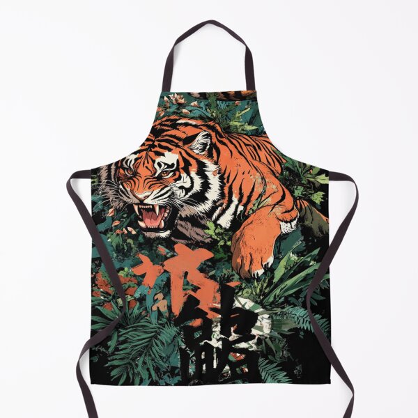 Item preview, Fierce Tiger 虎の怒り designed and sold by PrintsByFrank.