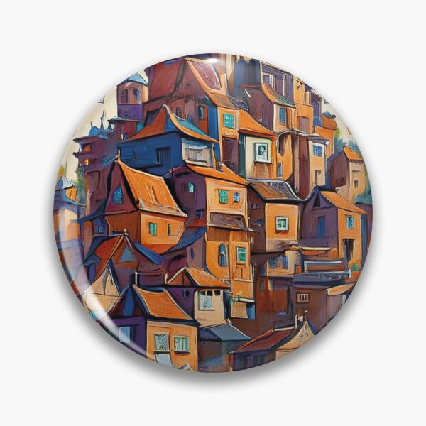 Item preview, Colorful Buildings designed and sold by B-Space.