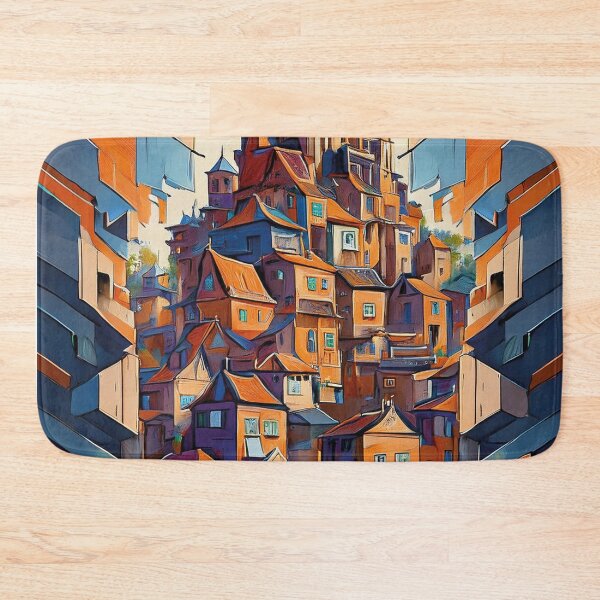 Item preview, Colorful Buildings designed and sold by B-Space.