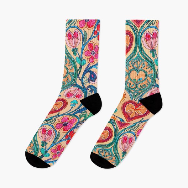 Item preview, Valentines Day Art Nouveau Love Colourful designed and sold by druidwolfart.