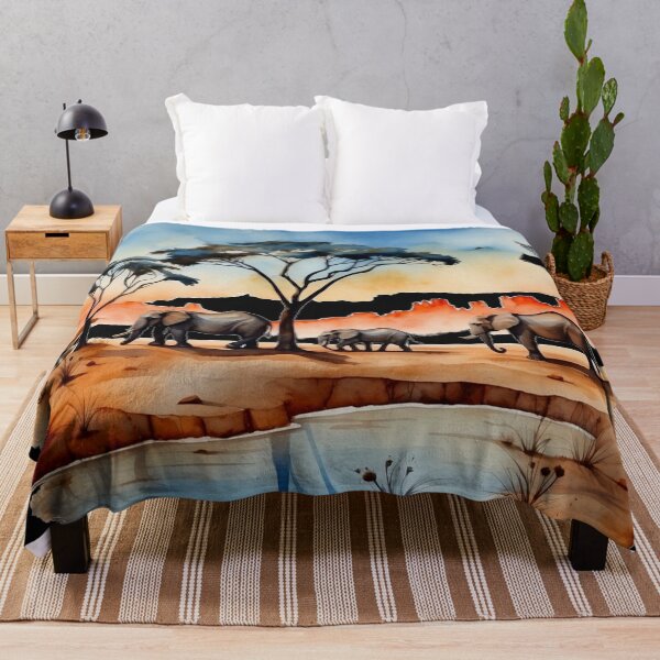Item preview, AWP PDP AFRICA 14 WATER COLOR ELEPHANT designed and sold by Infopreneur1231.