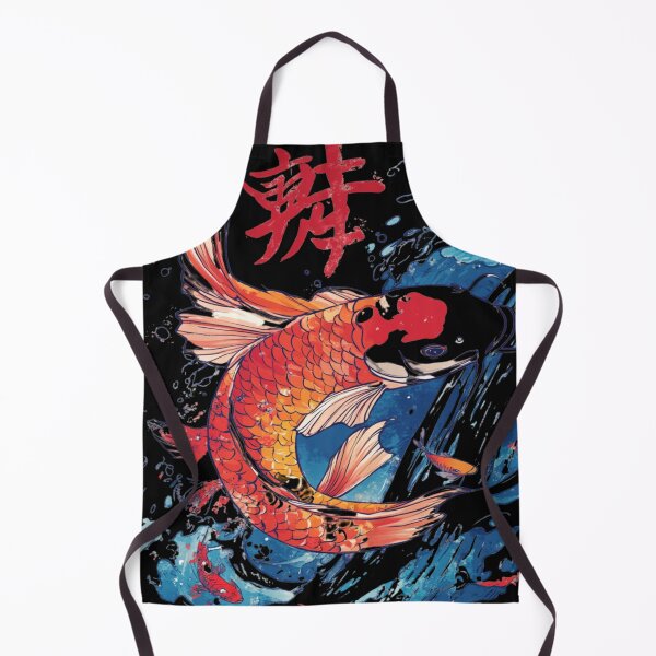 Item preview, Vibrant Koi 鯉の跳躍 designed and sold by PrintsByFrank.