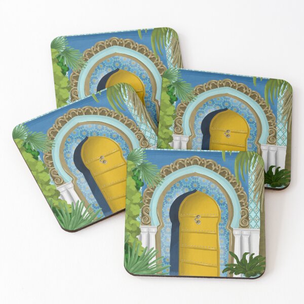 Item preview, A Moroccan Oasis Entrance designed and sold by Lisa D Art Designs.