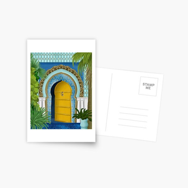 Item preview, A Moroccan Oasis Entrance designed and sold by Lisa D Art Designs.