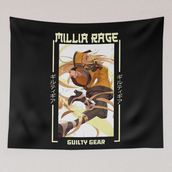 Item preview, Guilty Gear - Millia Rage designed and sold by Lorapatterns.